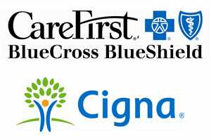 Insurance logos - Carefirst and Cigna